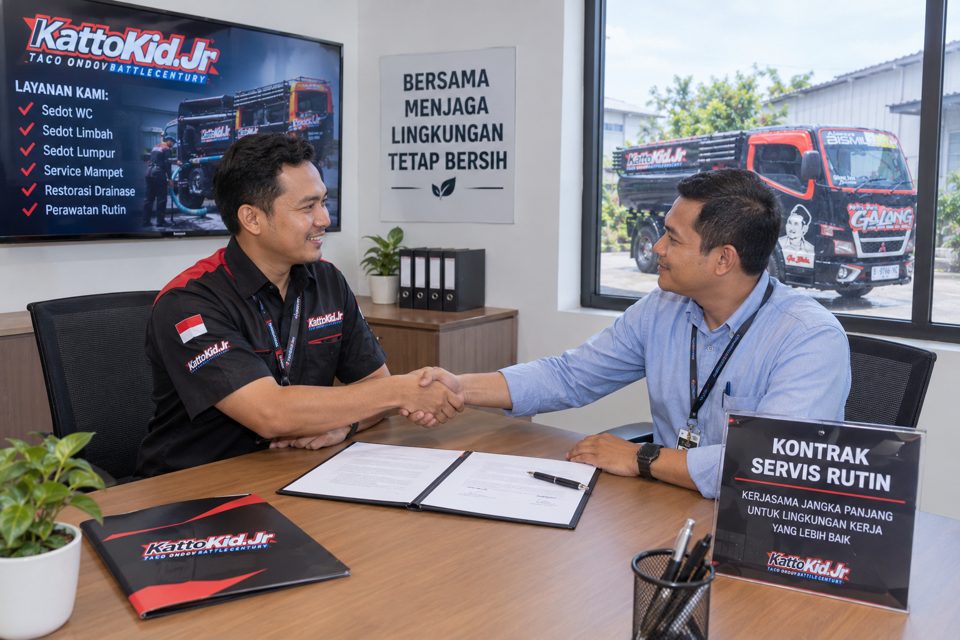 Kontrak servis rutin perusahaan